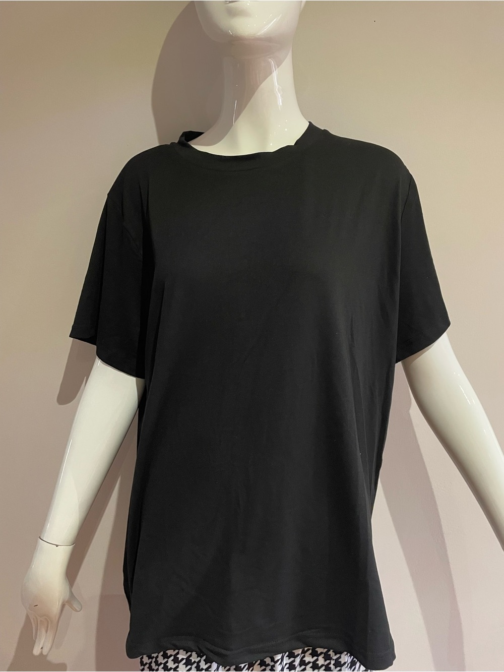 Men's Black Crewneck T-Shirt